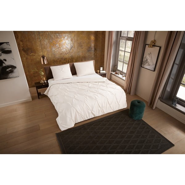 Krem posteljina za krevet za jednu osobu/za produženi krevet od mikrovlakana 140x220 cm Pure Elegance – Good Morning-image-2