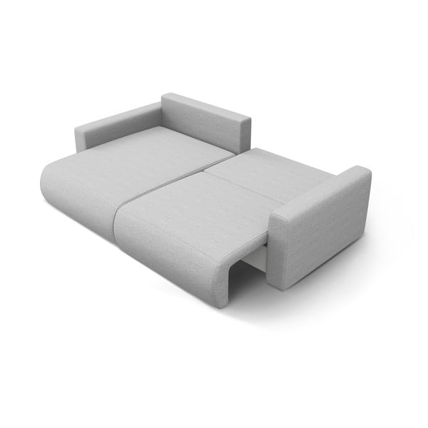 Svijetlo siva sklopiva/s prostorom za odlaganje kutna garnitura Belfast – Cosmopolitan Design-image-3