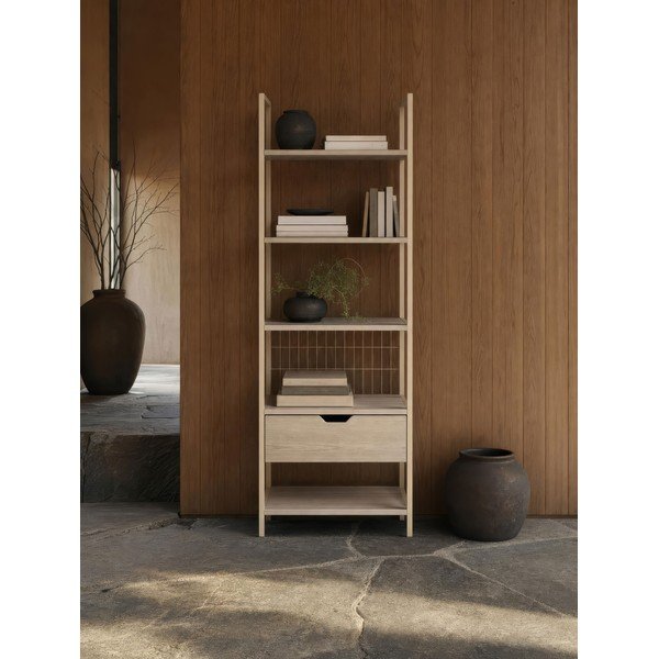 Krem željezna biblioteka 60x179,5x40 cm Amara – Marckeric-image-1