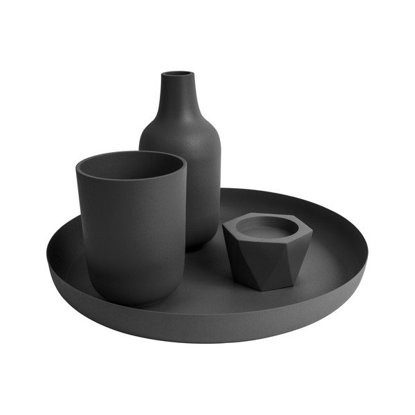 Crni svijećnjak PT LIVING Nimble, ⌀ 10 cm-image-2
