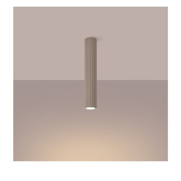 Smeđe-sivi metalni reflektor Gleam – Sollux-image-1