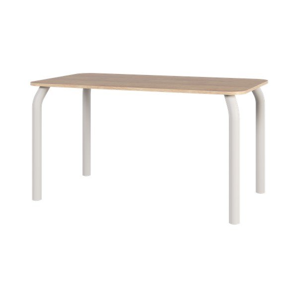 Blagovaonski stol s pločom stola u dekoru hrasta 80x140 cm Meko – noo.ma