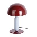 Bordo/svijetlo plava metalna stolna lampa (visina 30 cm) Firenze round – Leitmotiv