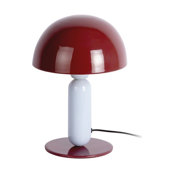 Bordo/svijetlo plava metalna stolna lampa (visina 30 cm) Firenze round – Leitmotiv
