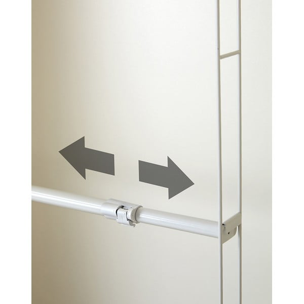 Bijela teleskopska šipka za ormar za odjeću Compactor Telescopic Garment Rail-image-4