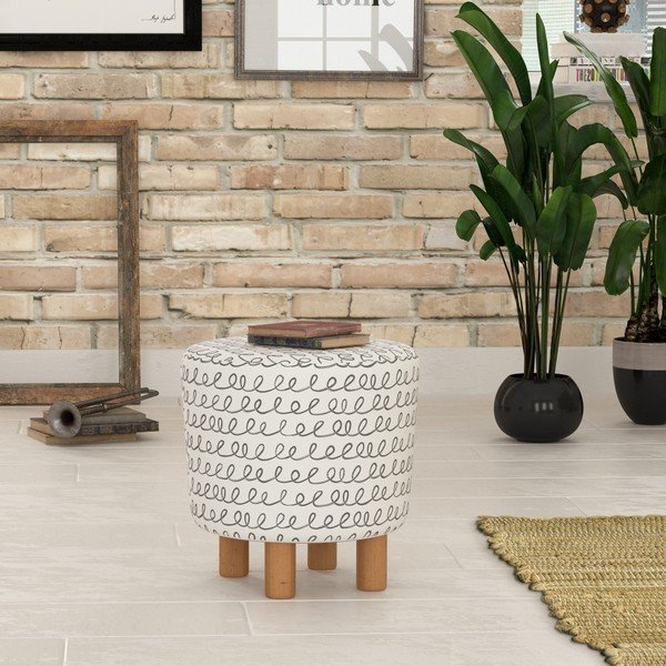 Tabure s drvenim nogama Cono Sway, ⌀ 41 cm-image-1