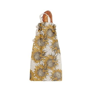 Lanena torba za kruh Really Nice Things Bag Sunflower, visina 42 cm