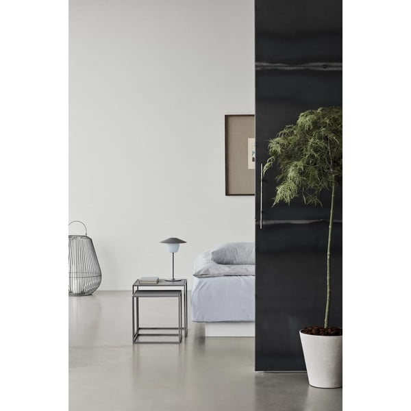 Svijetlo sivi metalni stolići za kavu u setu 2 kom 40x40 cm Fera – Blomus-image-1