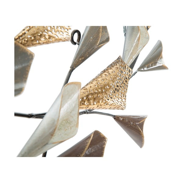 Bijelo-smeđi zidni ukras Mauro Ferretti Ramo, širina 46 cm-image-2