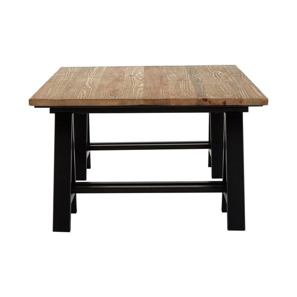 Stolić za kavu s pločom stola od borovine u prirodnoj boji 80x140 cm Hampstead – Premier Housewares-image-2