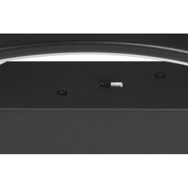 Crna LED stropna svjetiljka s mogućnosti zatamnjivanja 49x64 cm Darvin – Trio-image-1