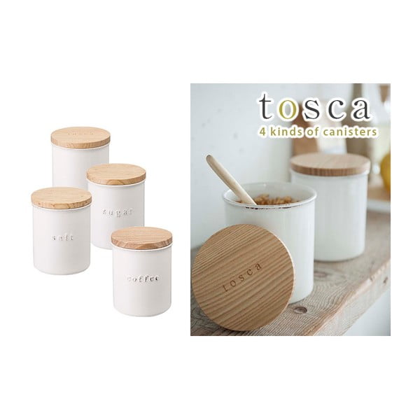 Keramička posuda za namirnice za čuvanje hrane Tosca – YAMAZAKI-image-3