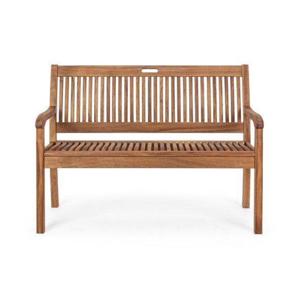 Vrtna klupa od masivnog drveta u prirodnoj boji Noemi – Bizzotto