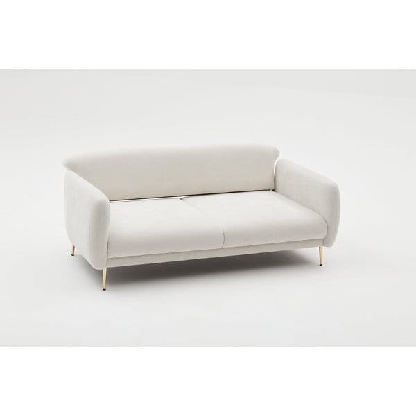 Bijela sklopiva sofa 210 cm Simena – Balcab Home-image-3