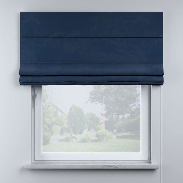 Plavi rimski zastor 170x130 cm Posh Velvet - Yellow Tipi-image-1