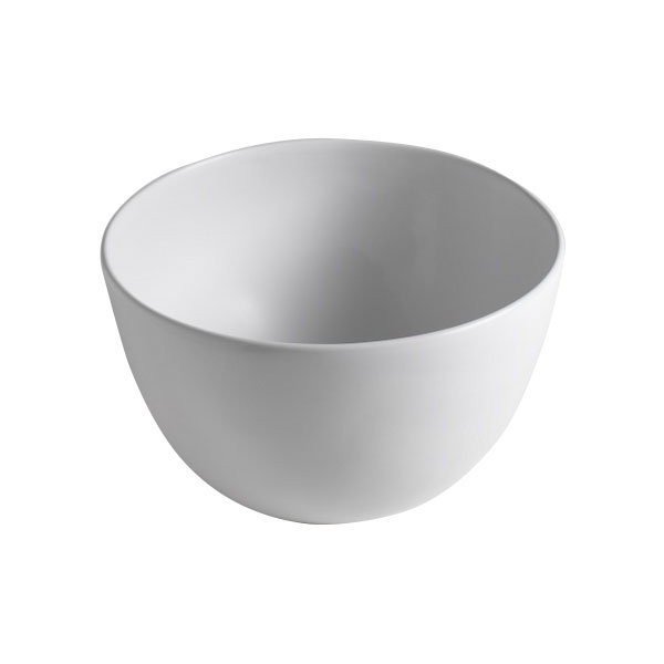 Bijeli keramički okrugao umivaonik ø 45,5 cm Dome – Sapho