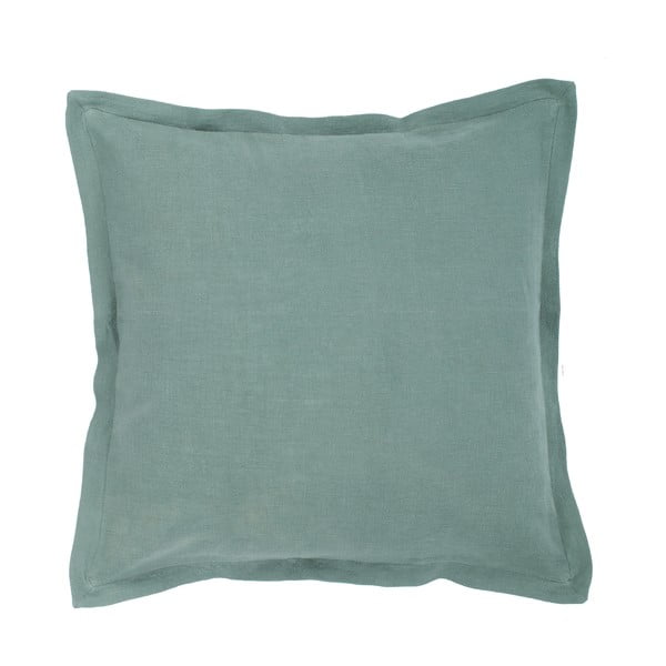 Zeleni jastuk od lana Tiseco Home Studio, 45 x 45 cm