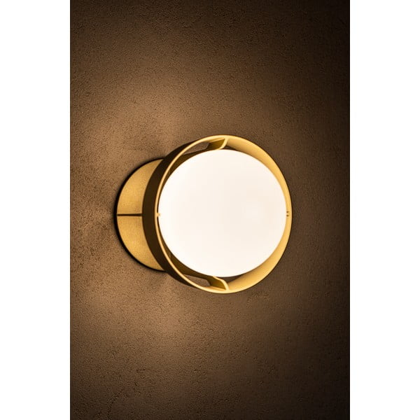 Zidna lampa s mogućnosti zatamnjivanja u zlatnoj boji Loop – tala-image-3