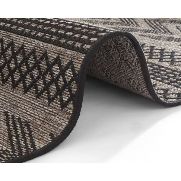 Crno-bež vanjski tepih NORTHRUGS Sidon, 200 x 290 cm-image-3