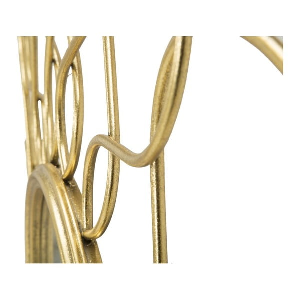 Zidno ogledalo zlatne boje Mauro Ferretti Girg, ⌀ 90 cm-image-4