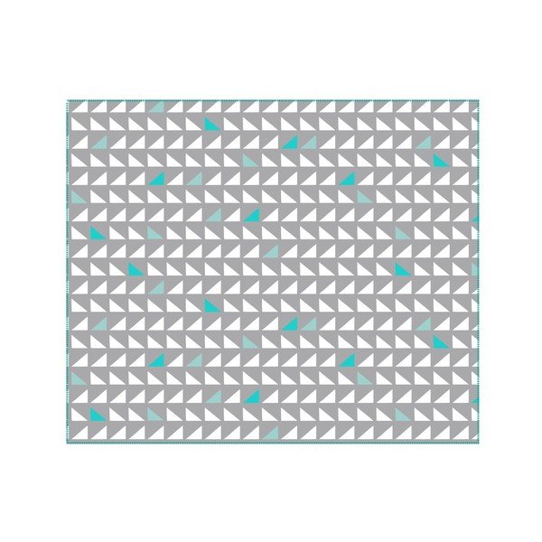 Triangles siva deka, 180x150 cm-image-2