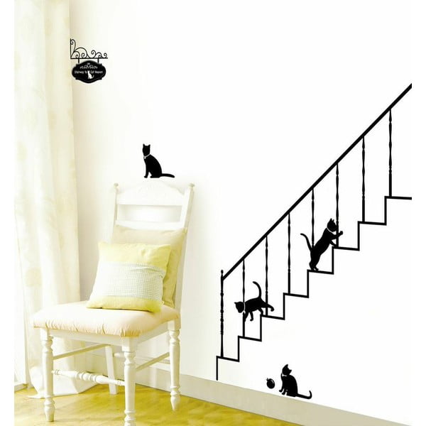 Naljepnice Ambijent Mačke i stepenice