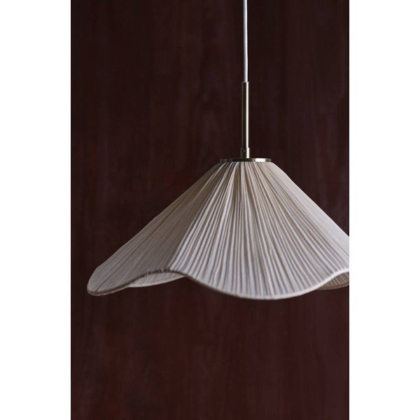 Krem tekstilna viseća svjetiljka ø 50 cm Lunaria – Jotex-image-3