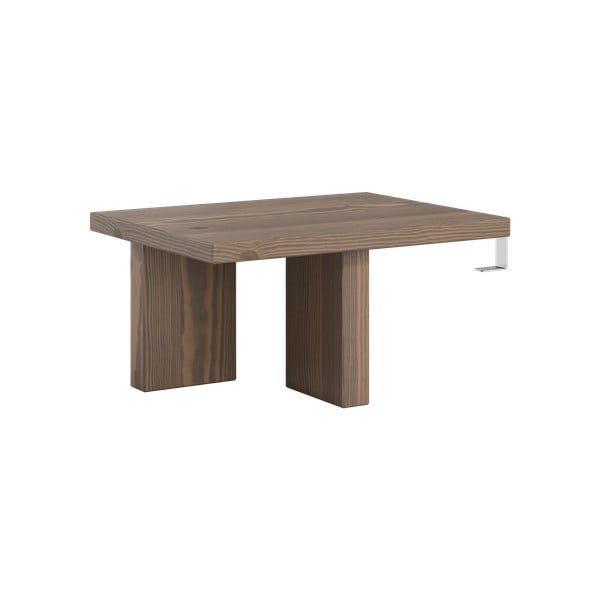 Smeđi noćni ormarić od masivnog bora Japan – Karup Design