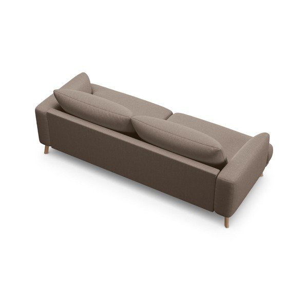 Smeđe-siva sofa 200 cm Naomi – Micadoni -image-2