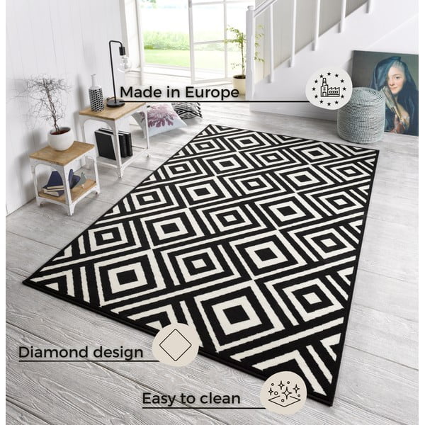 Crno-bež tepih Hanse Home Art, 140 x 200 cm-image-3