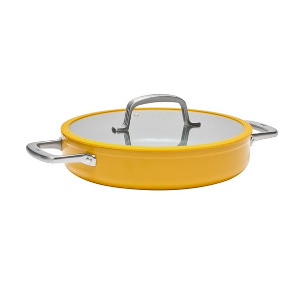 Tava s poklopcem/s keramičkim premazom ø 28 cm tegame Meda 3.0 – FABINI