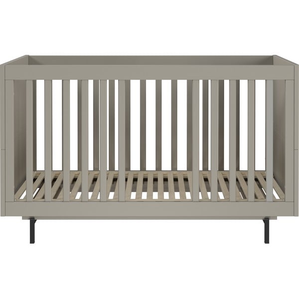 Sivi dječji krevet s podnicom 70x140 cm Tomino – Germania