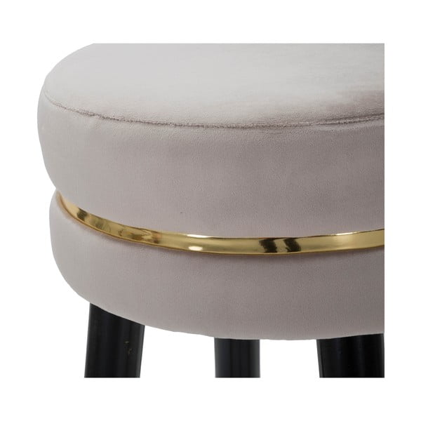 Svijetlo siva podstavljena barska stolica (visine sjedala 74 cm) Paris – Mauro Ferretti-image-3