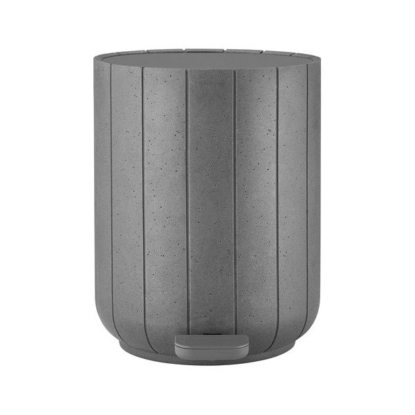Siva kanta za smeće s pedalom od polyresina 3 l Kua – Blomus