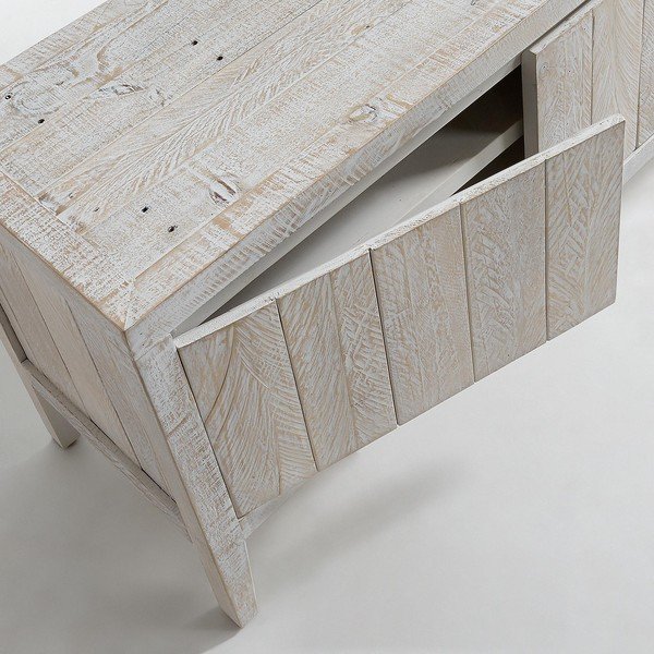 Bijela TV komoda Kave Home Woody-image-1