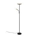 Crna LED stojeća svjetiljka (visina 178 cm) Specter – Reality
