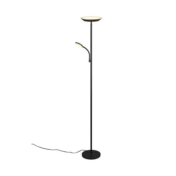 Crna LED stojeća svjetiljka (visina 178 cm) Specter – Reality