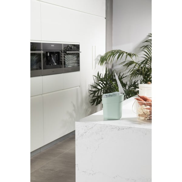 Tamno siva kanta za bio otpad 5 l Ready To Collect – Curver-image-1