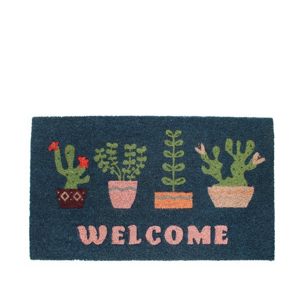 Otirač od kokosovih vlakana 73x43 cm Welcome Plants – Rex London