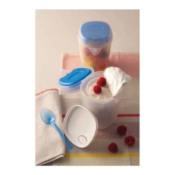 Posuda za jogurt sa žlicom Snips drip, 500 ml-image-3