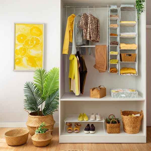 Svijetla košara za odlaganje od morske trave Compactor, ⌀ 36 cm-image-2