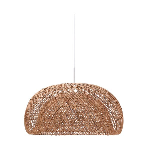 Sjenilo od ratana u prirodnoj boji ø 60 cm Isora – Kave Home