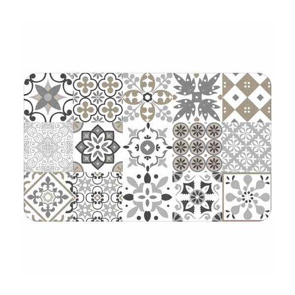 Bijeli tepih od PVC-a 45x75 cm Salou – douceur d'intérieur