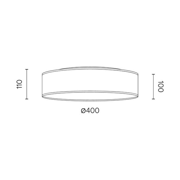 Stropna svjetiljka od prirodnog furnira Sotto Luce Tsuri L, ⌀ 40 cm-image-2
