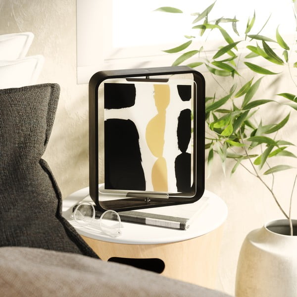 Crni drveni stojeći okvir 26x31,5 cm Bellwood – Umbra-image-3