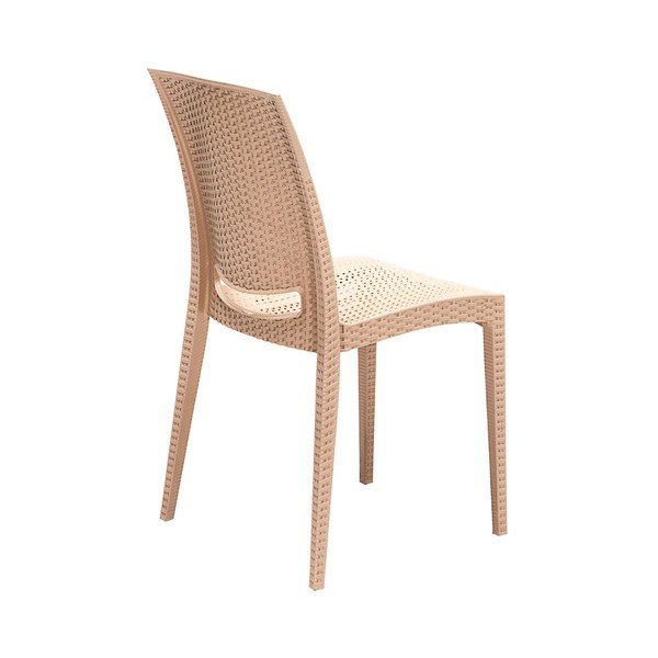 Bež vrtni blagovaonski set od umjetnog ratana za 4 osobe Rattan – Floriane Garden-image-4