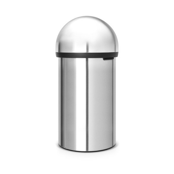 Željezna kanta za smeće u mat srebrnoj boji 60 l Push Bin – Brabantia-image-2