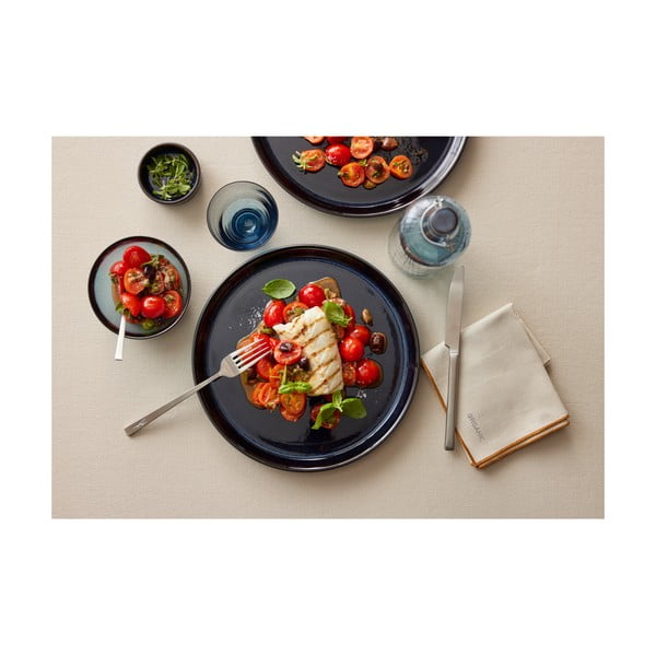 Željezan pribor 16 kom u mat srebrnoj boji – Bitz-image-1