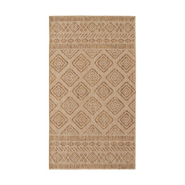 Bež unutarnji i vanjski tepih 80x150 cm Mira 1452 – Ayyildiz Carpets