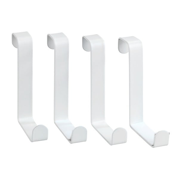 Set s 4 bijele kukice za vješanje Wenko Home-image-2
